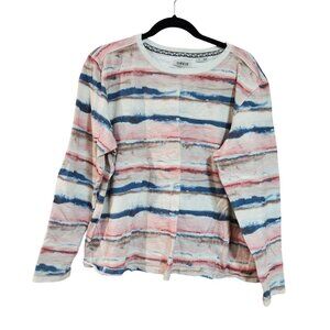 Orvis Pink Activewear Long sleeved  Womens size XL